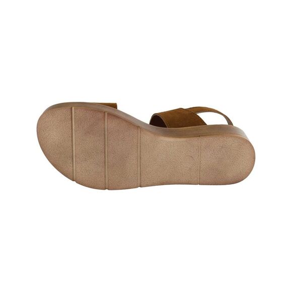 BELLA VITA Womens Brown 1/2" Platform Tay-italy Wedge Slingback Sandal 9 M - Picture 4 of 4